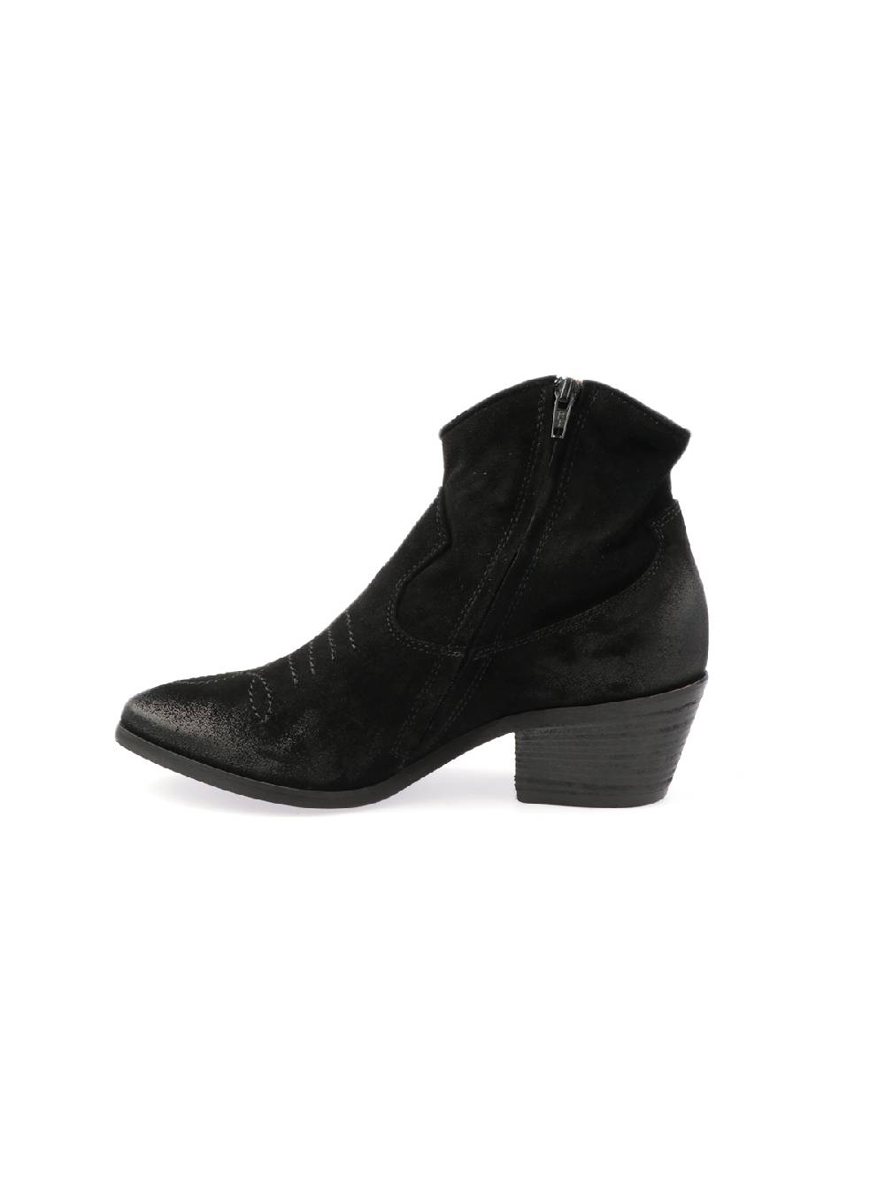 JE T'AIME Stivaletto Texano Donna in Suede In Saldo