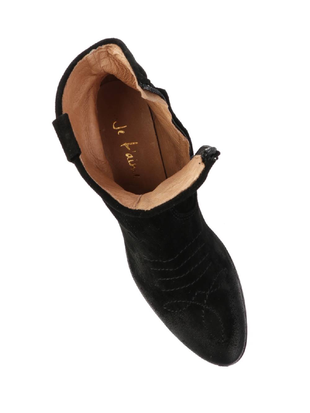 JE T'AIME Stivaletto Texano Donna in Suede In Saldo