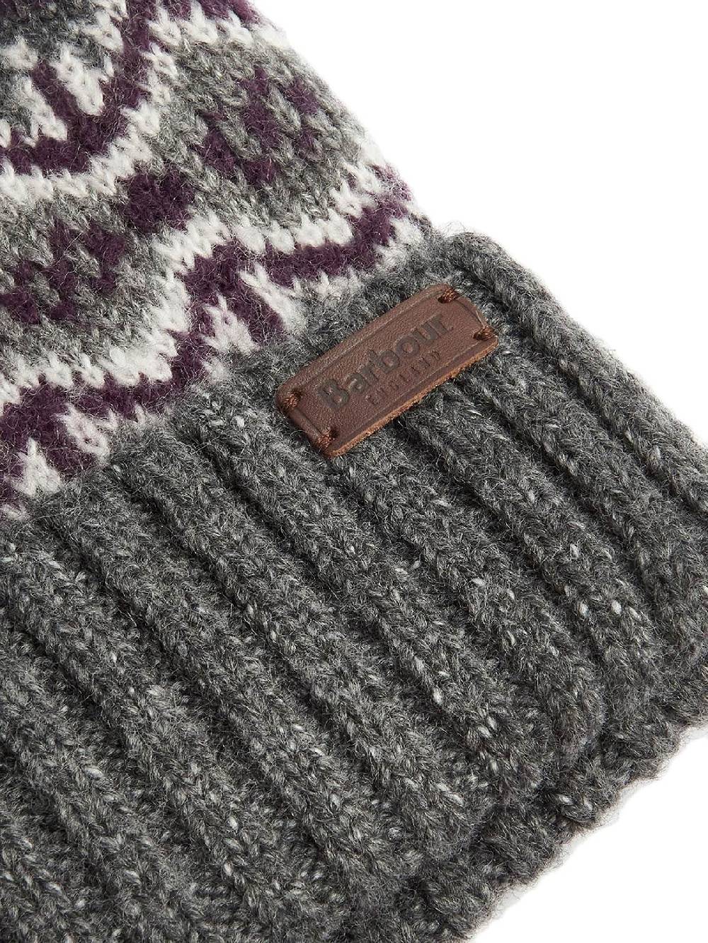 BARBOUR Berretto Uomo Case Fair Isle Moda