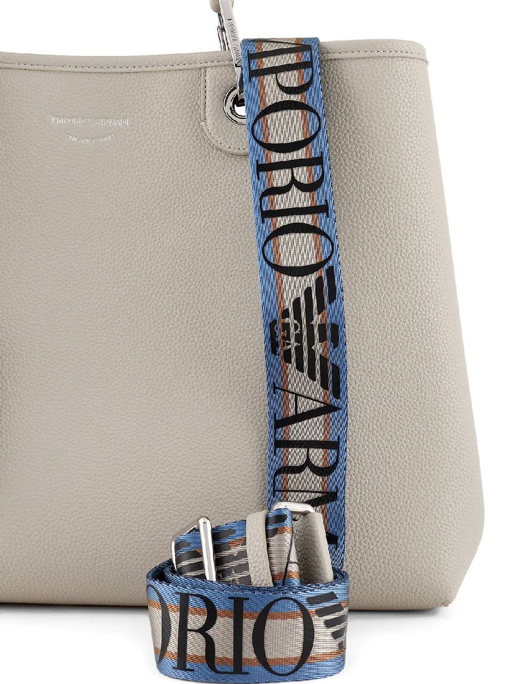 EMPORIO ARMANI Shopper Donna Stampa Cervo Sfoderata Promozione temporanea