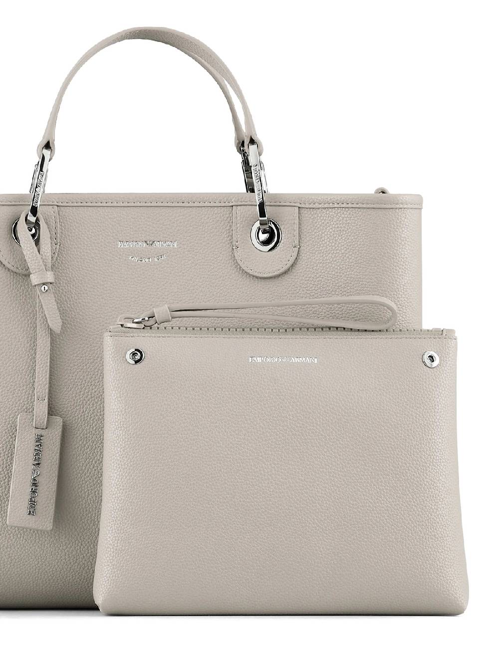 EMPORIO ARMANI Shopper Donna Stampa Cervo Sfoderata Promozione temporanea