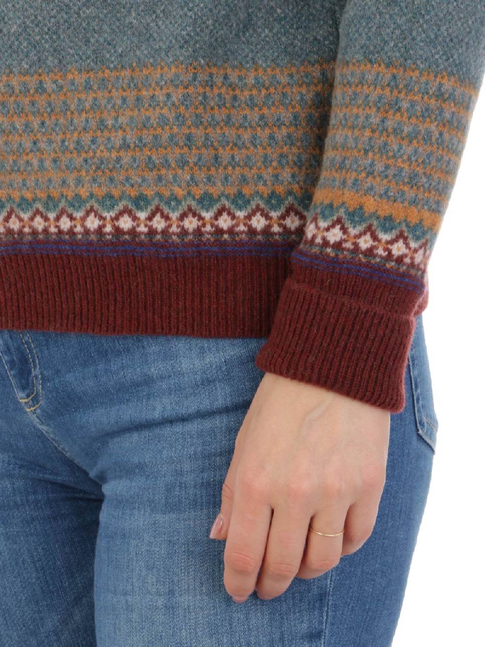 ERIBE' Pullover Donna Alpine in Lana Vendita