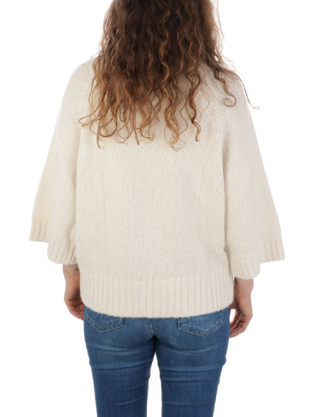 ANNECLAIRE Dolcevita Donna Manica Tre Quarti Spedizione Gratuita