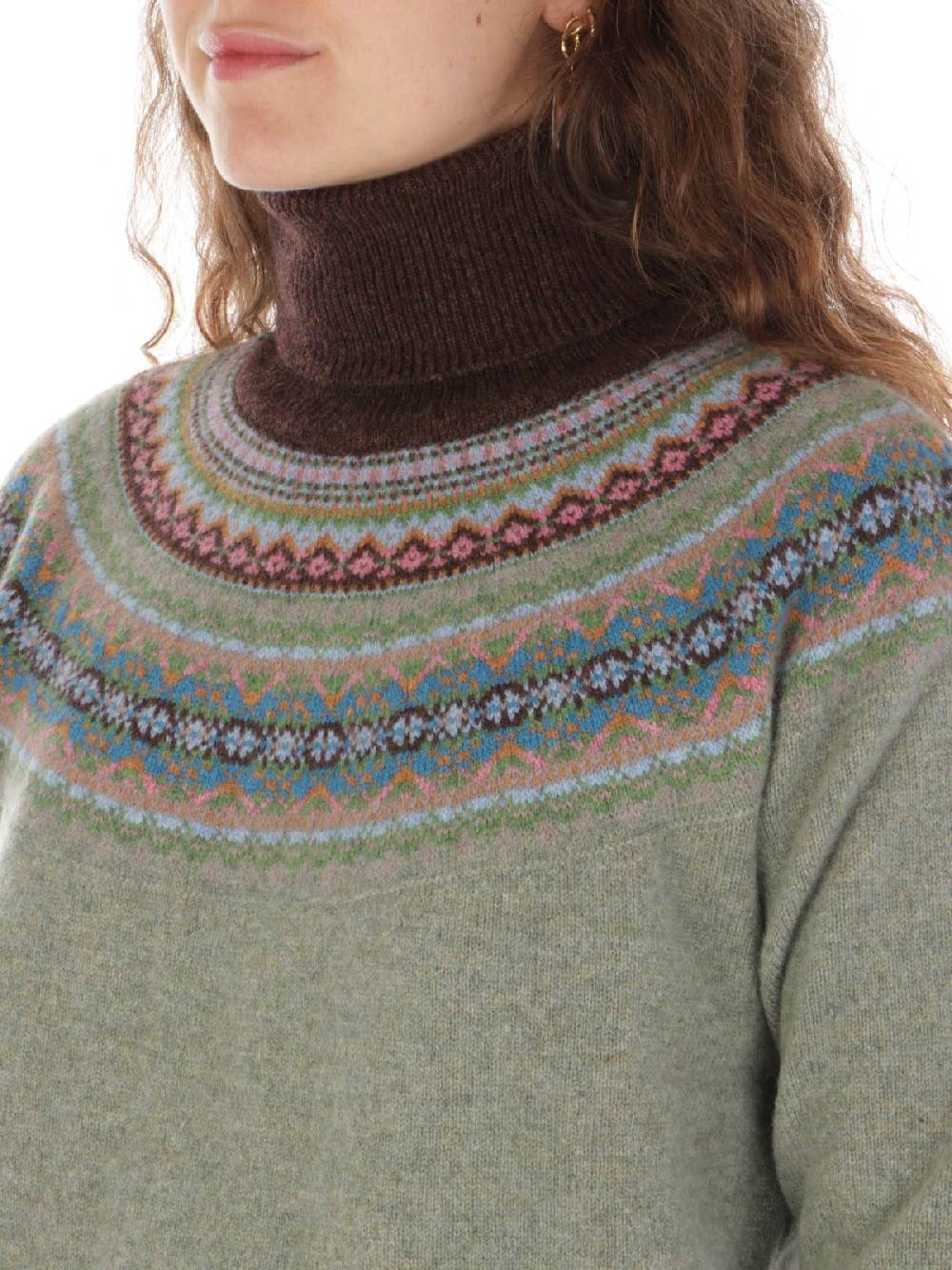 ERIBE' Dolcevita Donna Alpine in Lana Soddisfazione Garantita