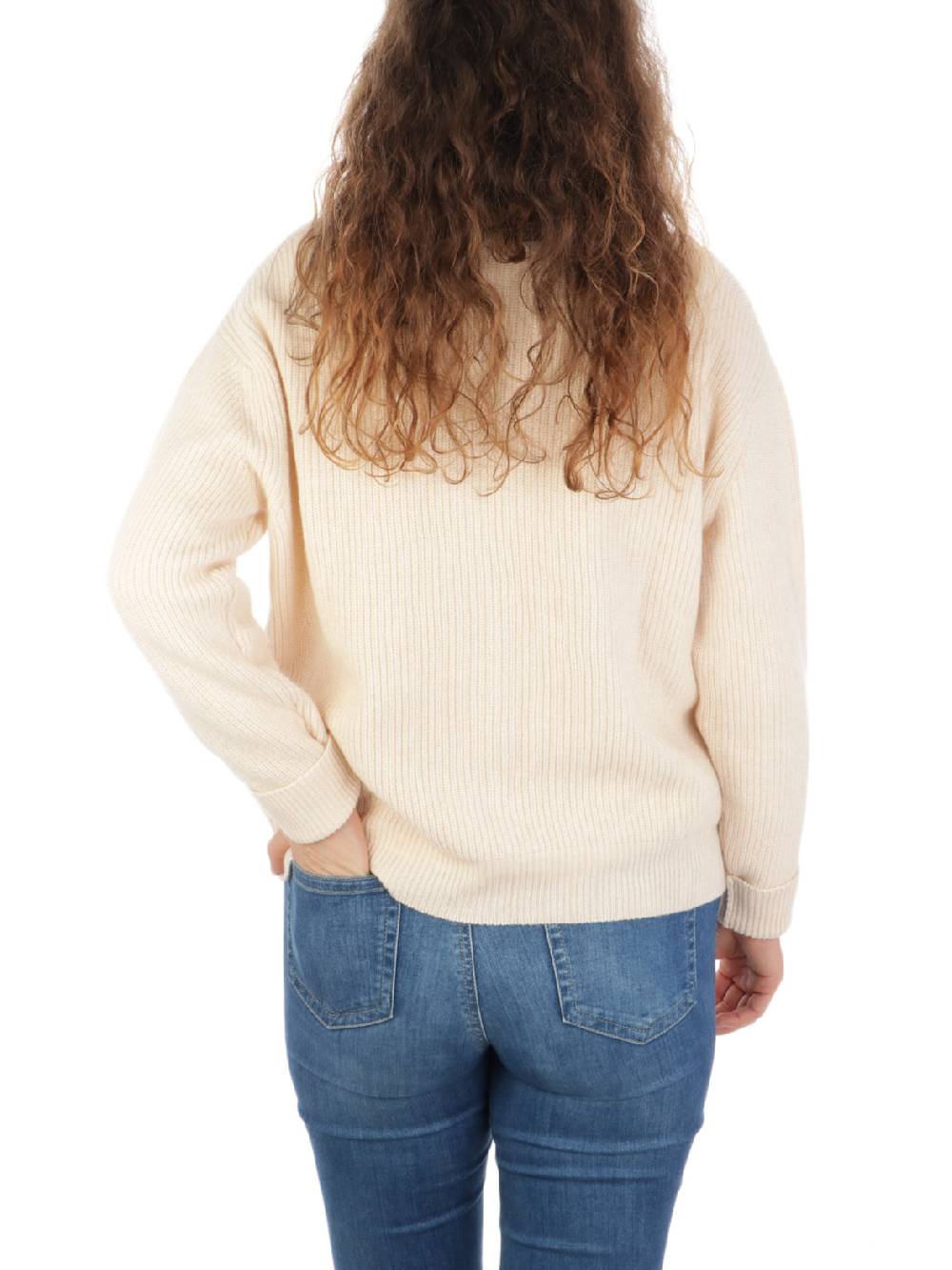 MIA Cardigan Donna in Lana e Cashmere Qualità Garantita