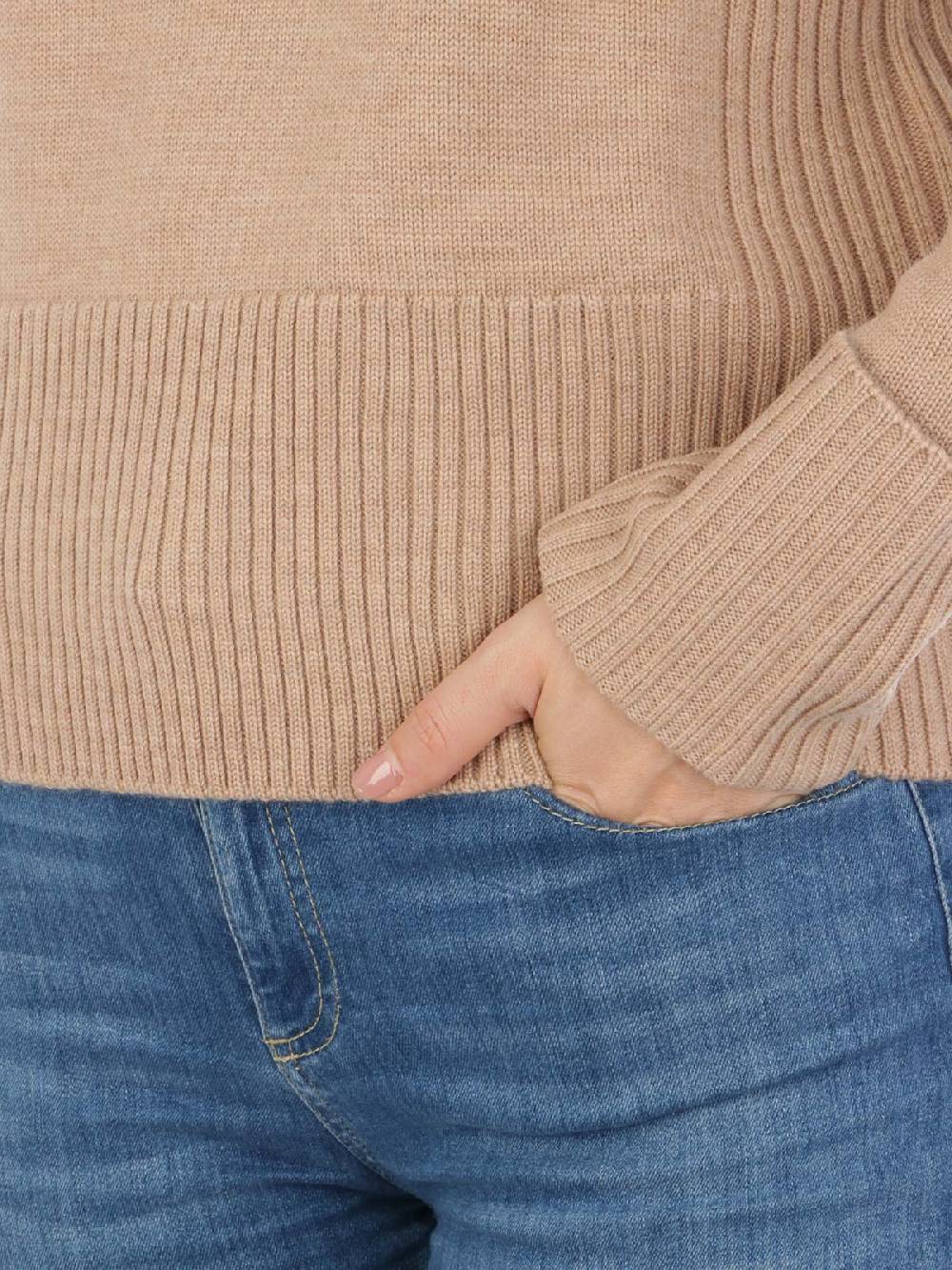 QUILISIA Dolcevita Donna in Lana Merino Sottocosto