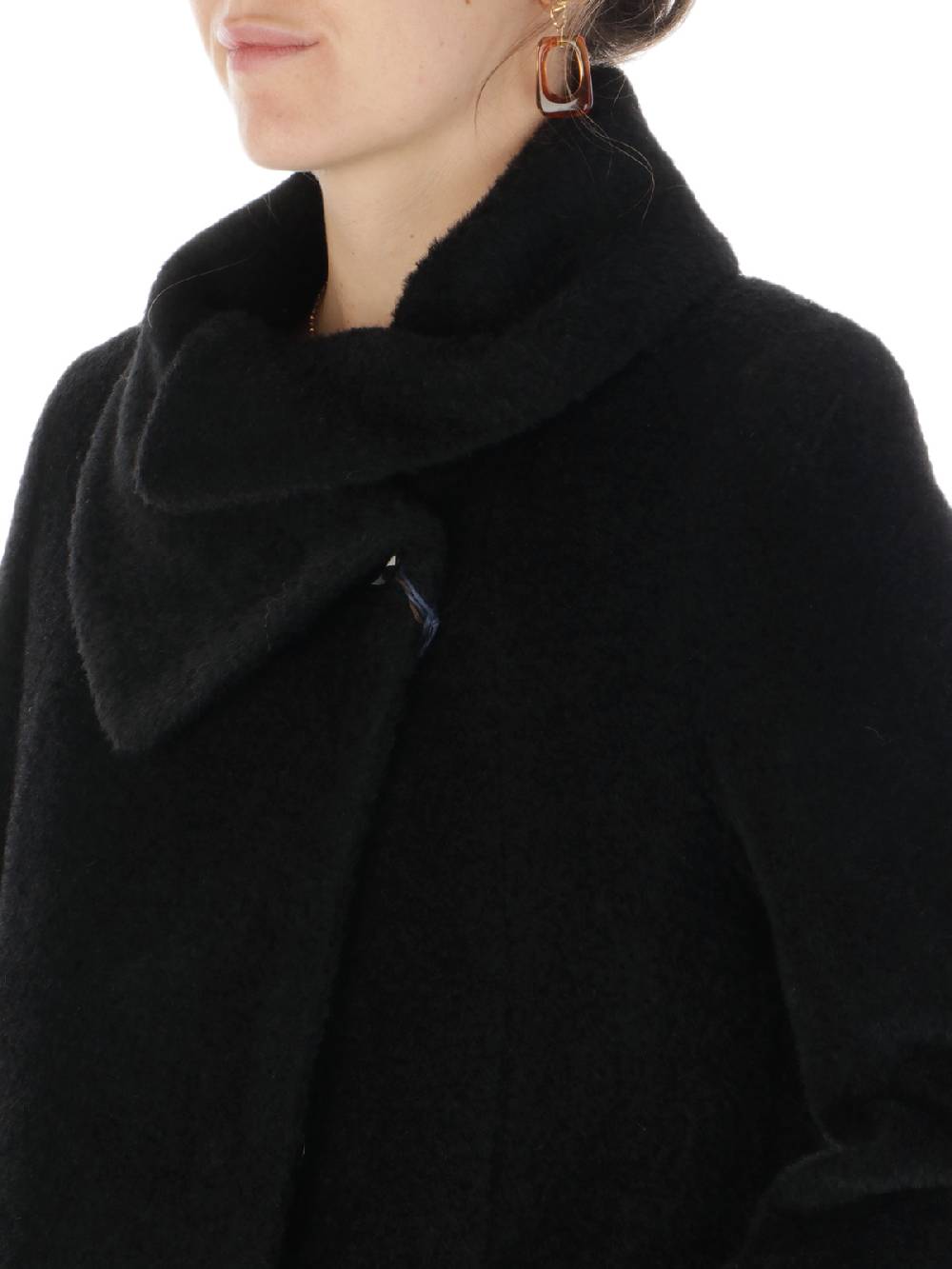 CINZIA ROCCA Cappotto Donna in Lana e Alpaca Vendita Calda