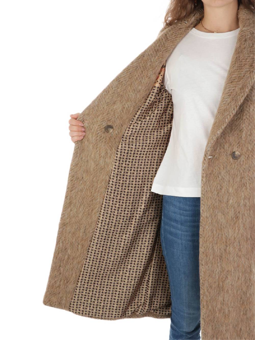 KILTIE Cappotto Donna Darrin Spigato Saldi Di Fabbrica