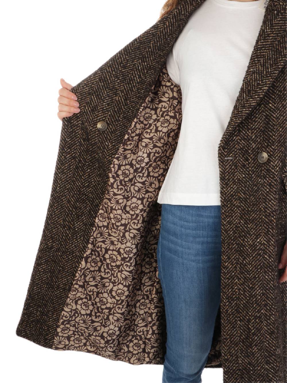 KILTIE Cappotto Donna Darrin Spigato I Più Venduti