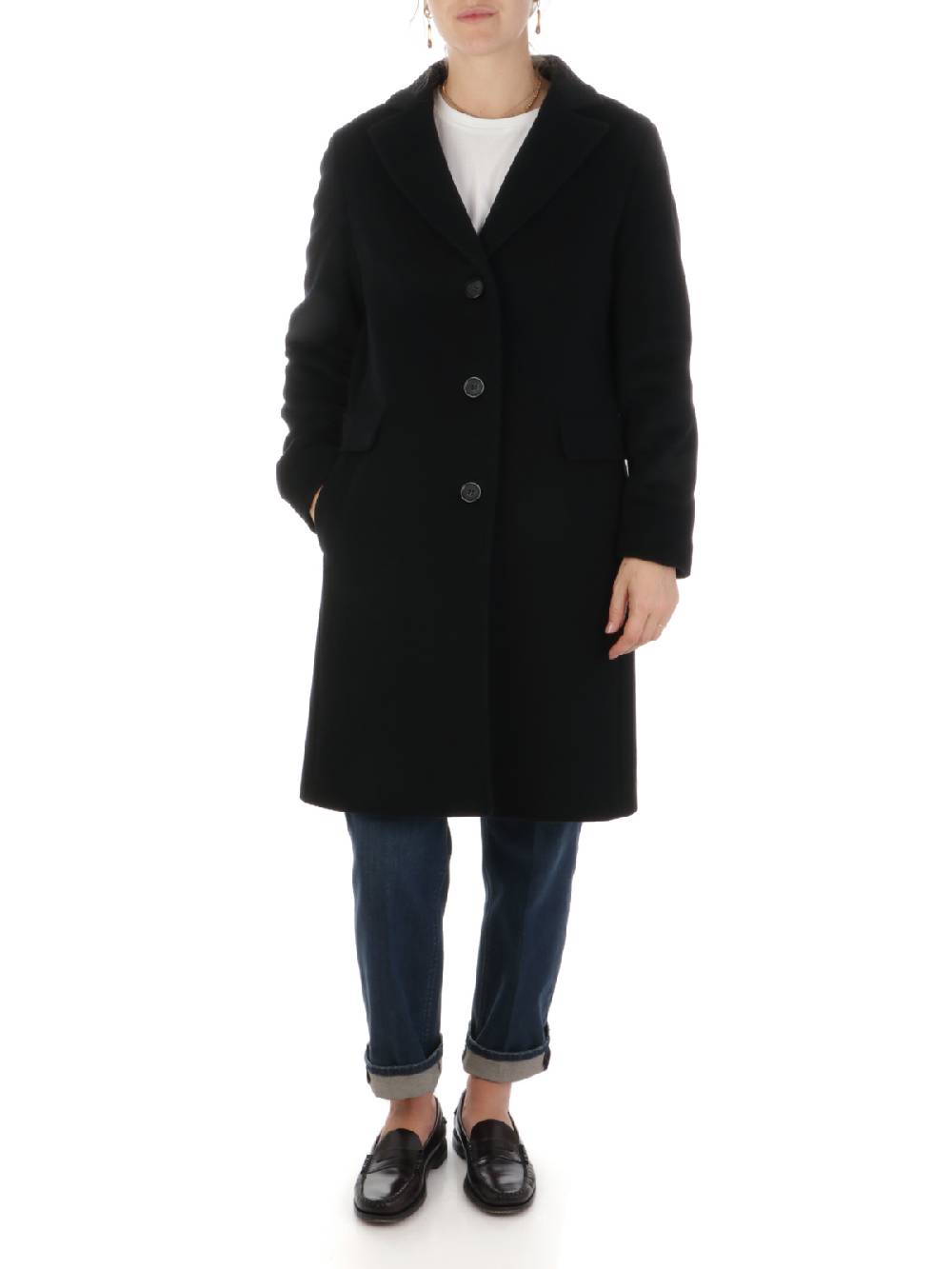CINZIA ROCCA Cappotto Donna in Lana e Cashmere Vendite Flash