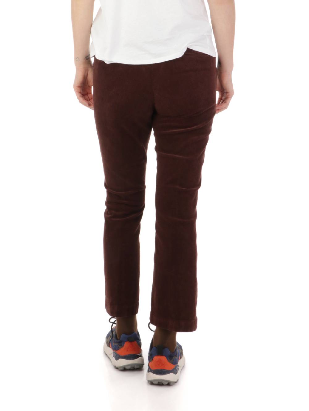 BRIGLIA 1949 Pantaloni Donna Roller in Velluto Moda