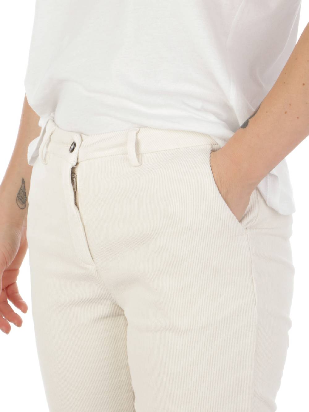BRIGLIA 1949 Pantaloni Donna Roller in Velluto 2025