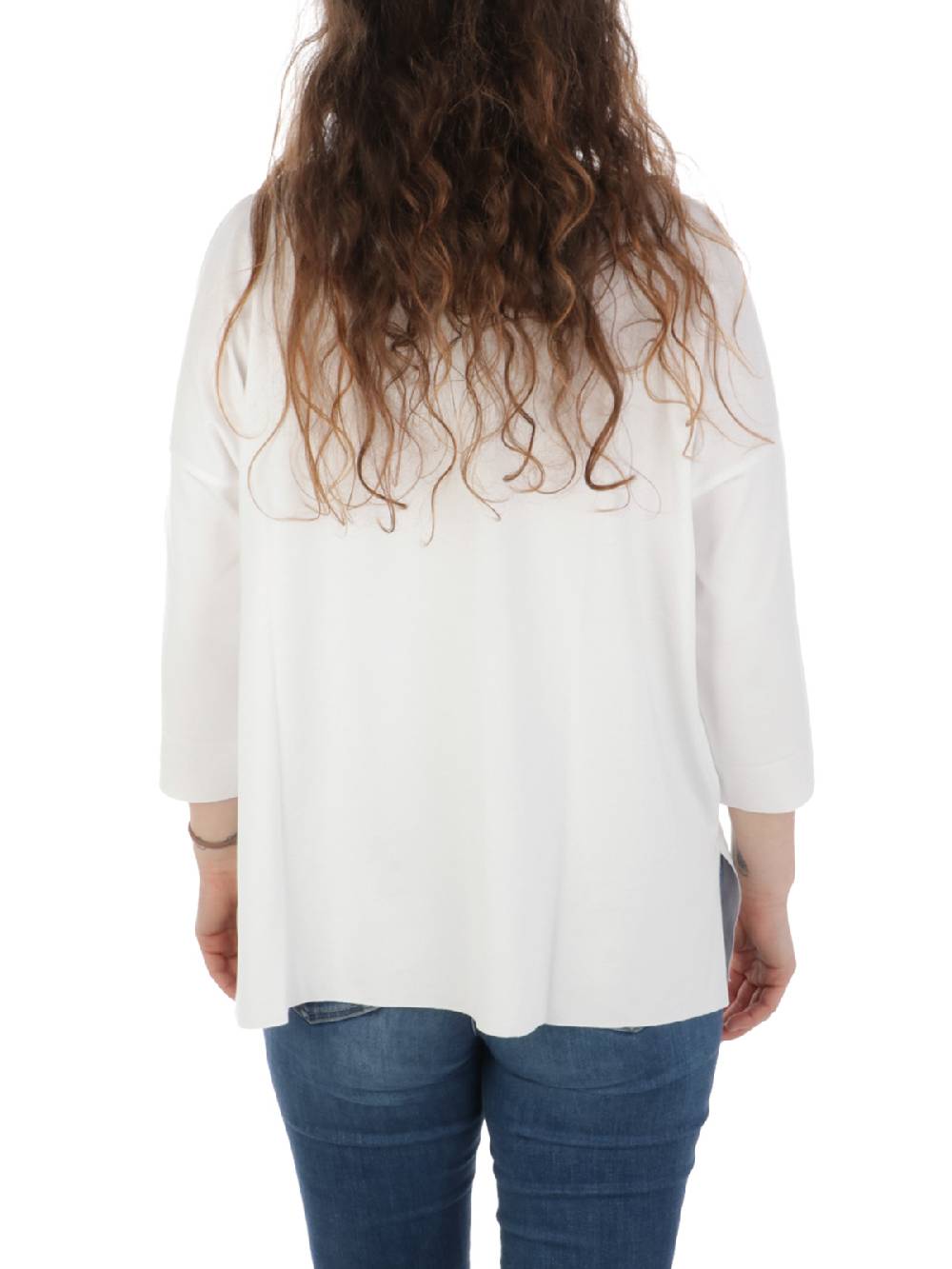 INCONTRO 7 T-Shirt Donna Manu in Viscosa Soddisfazione Garantita
