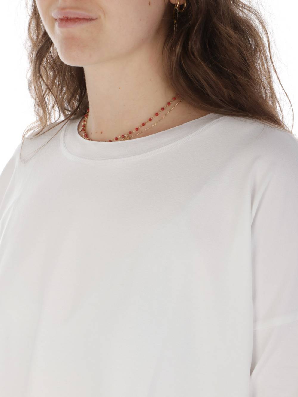 INCONTRO 7 T-Shirt Donna Manu in Viscosa Soddisfazione Garantita