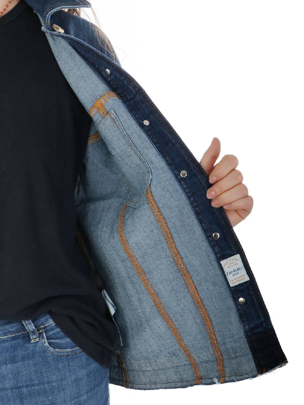 NENETTE Giubbotto in Jeans Donna Smith Negozi Online