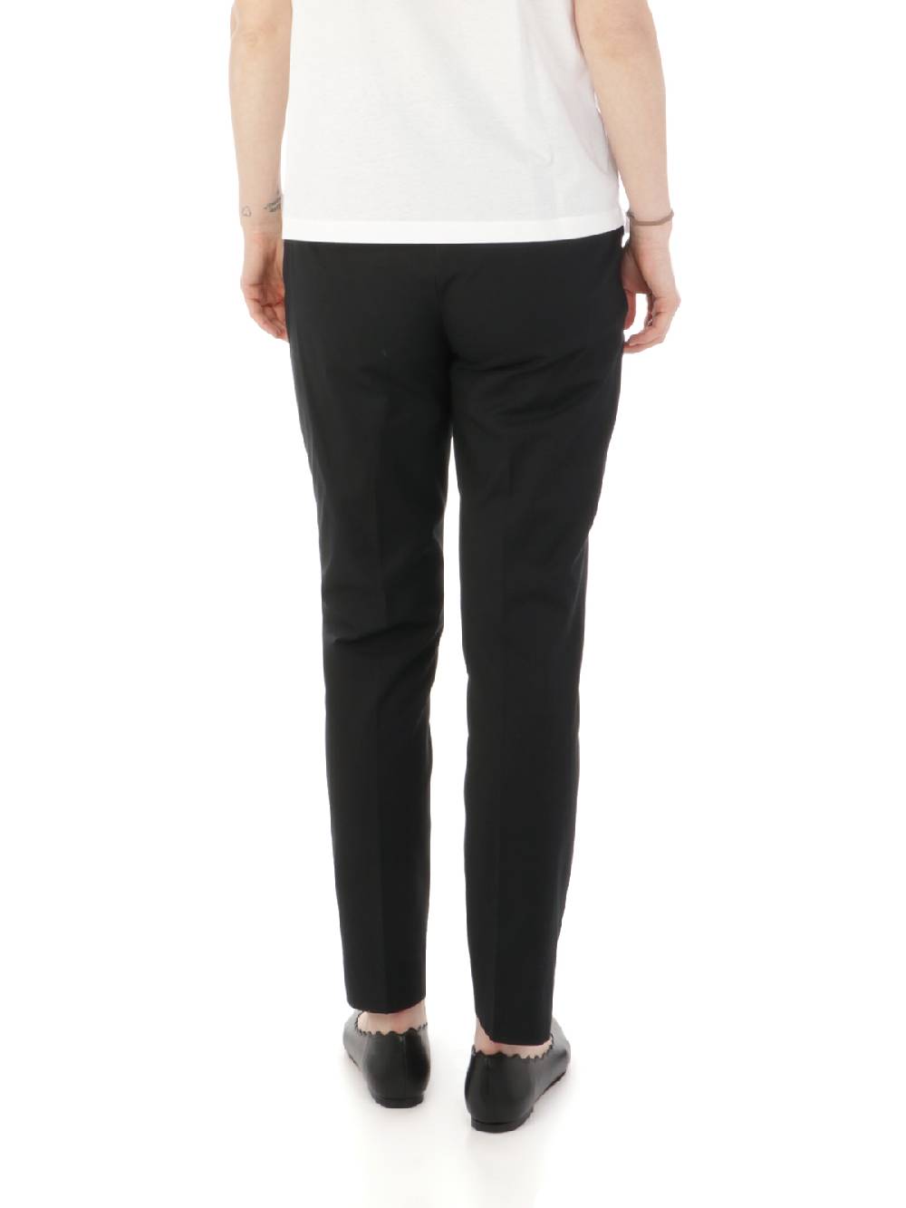 VIA MASINI 80 Pantaloni Sigaretta Donna in Cotone Novità