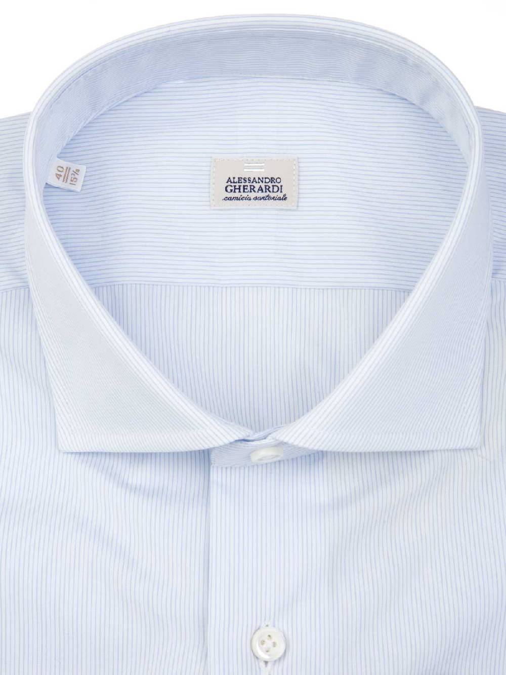 GHERARDI Camicia Micro Righe Italia