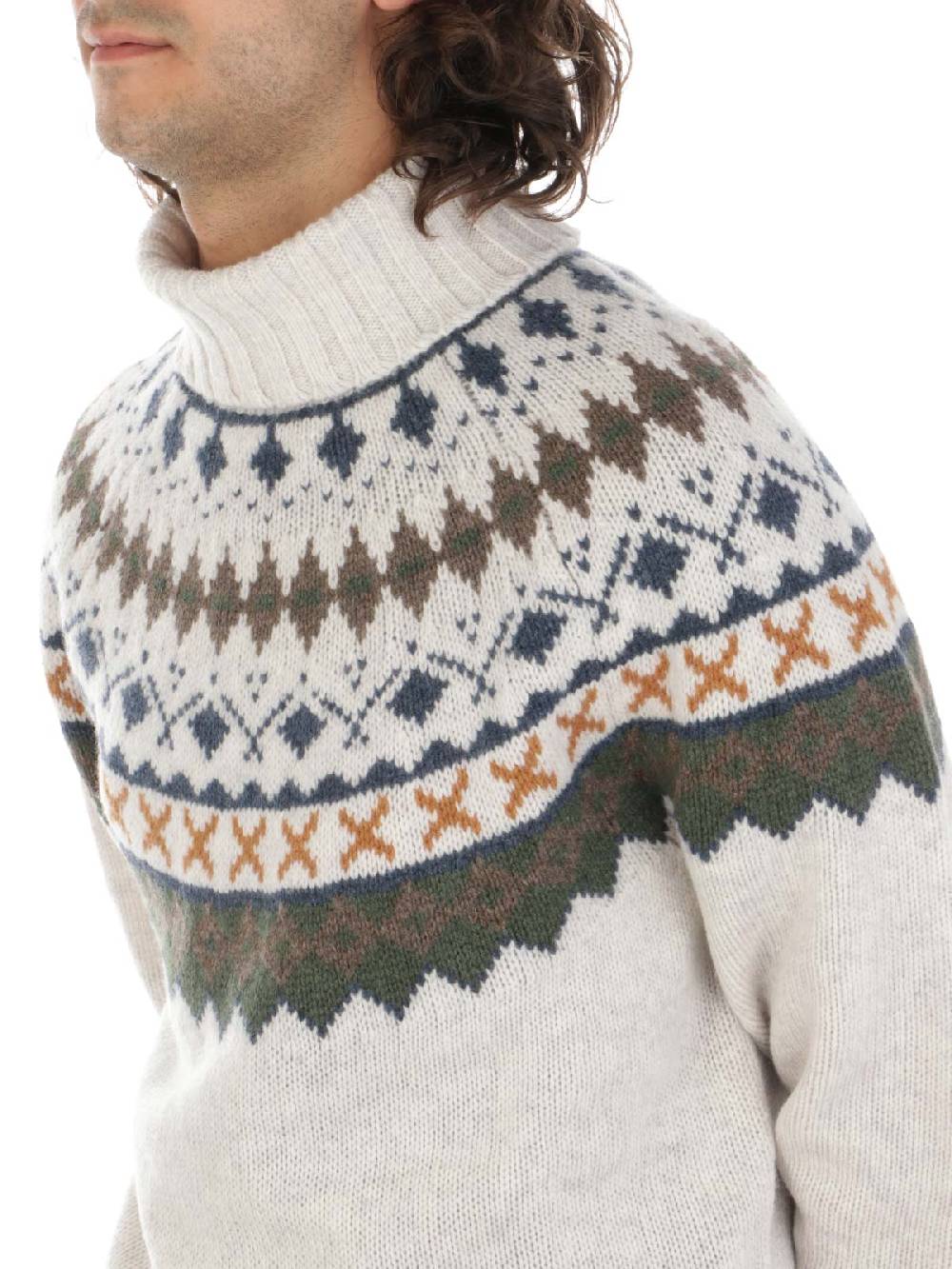 BARBOUR Dolcevita Uomo Roose Fair Isle Presa