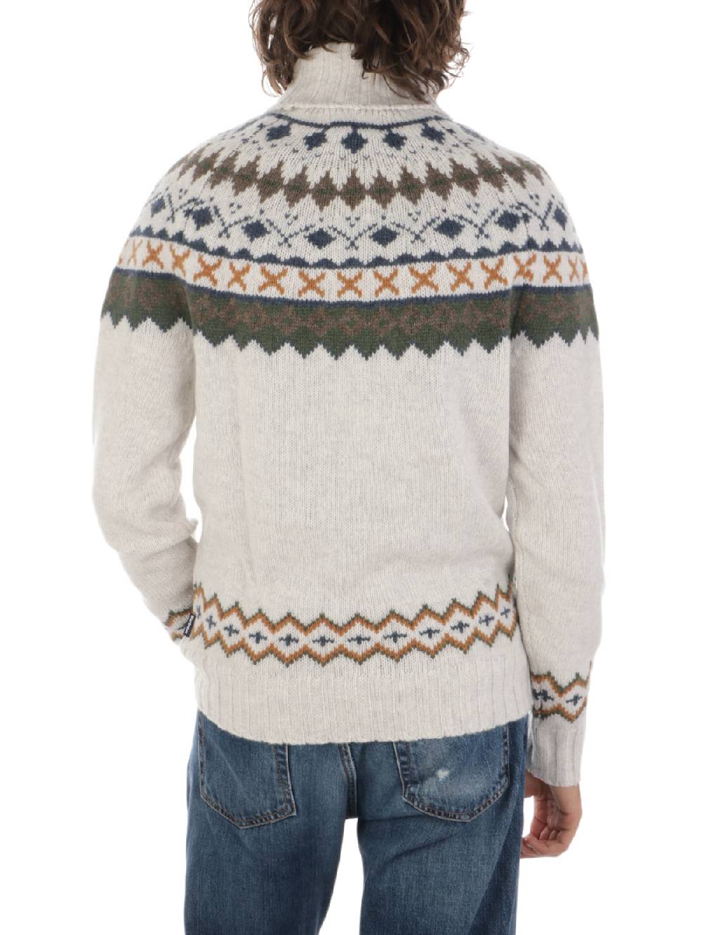 BARBOUR Dolcevita Uomo Roose Fair Isle Presa