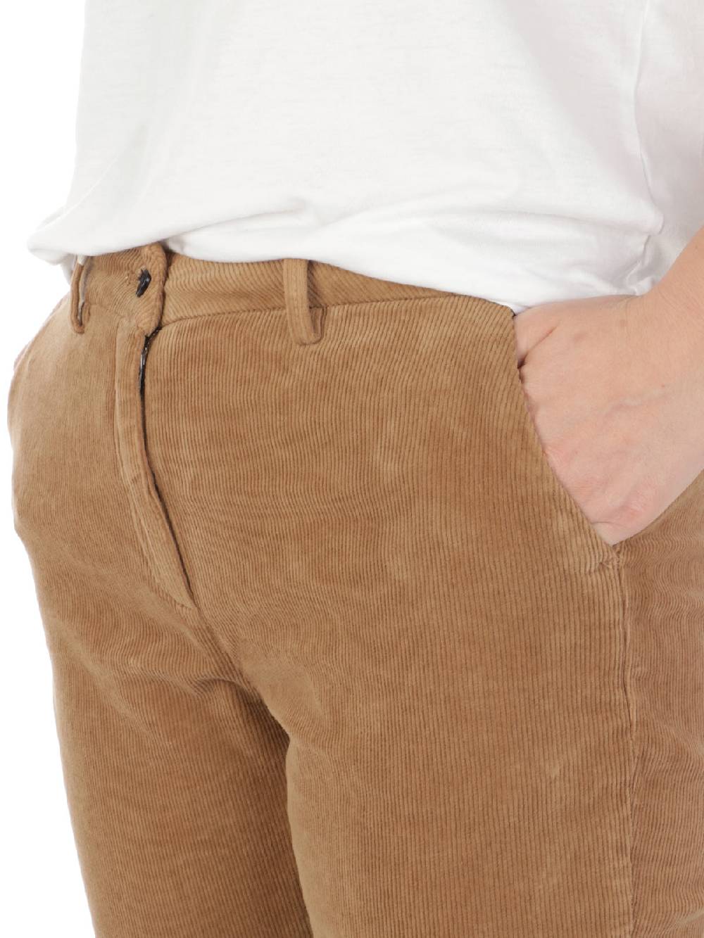 BRIGLIA 1949 Pantaloni Donna Roller in Velluto Online