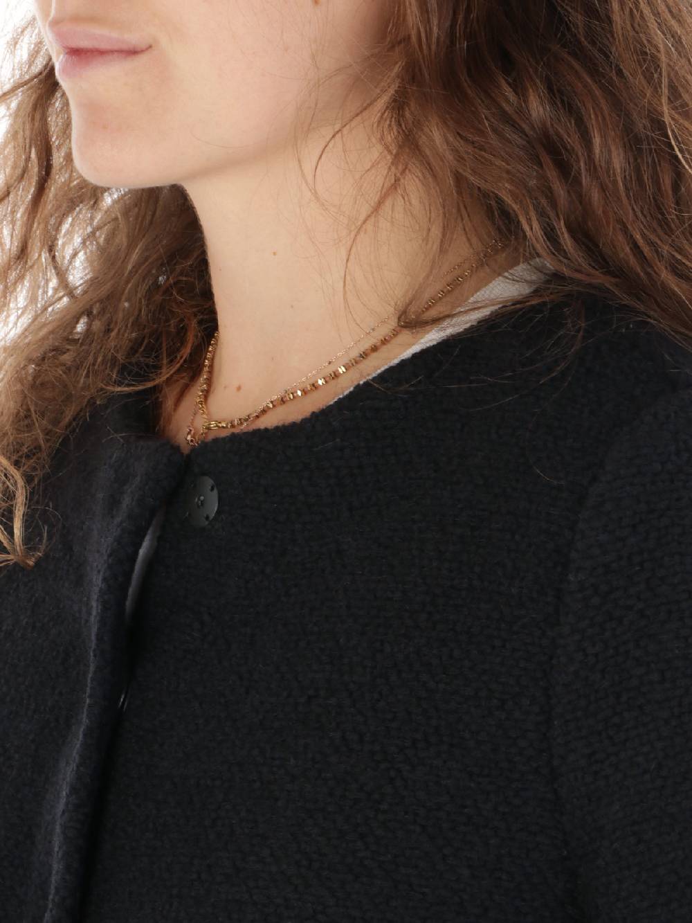 ANNECLAIRE Cardigan Donna con Frange Vendita Calda