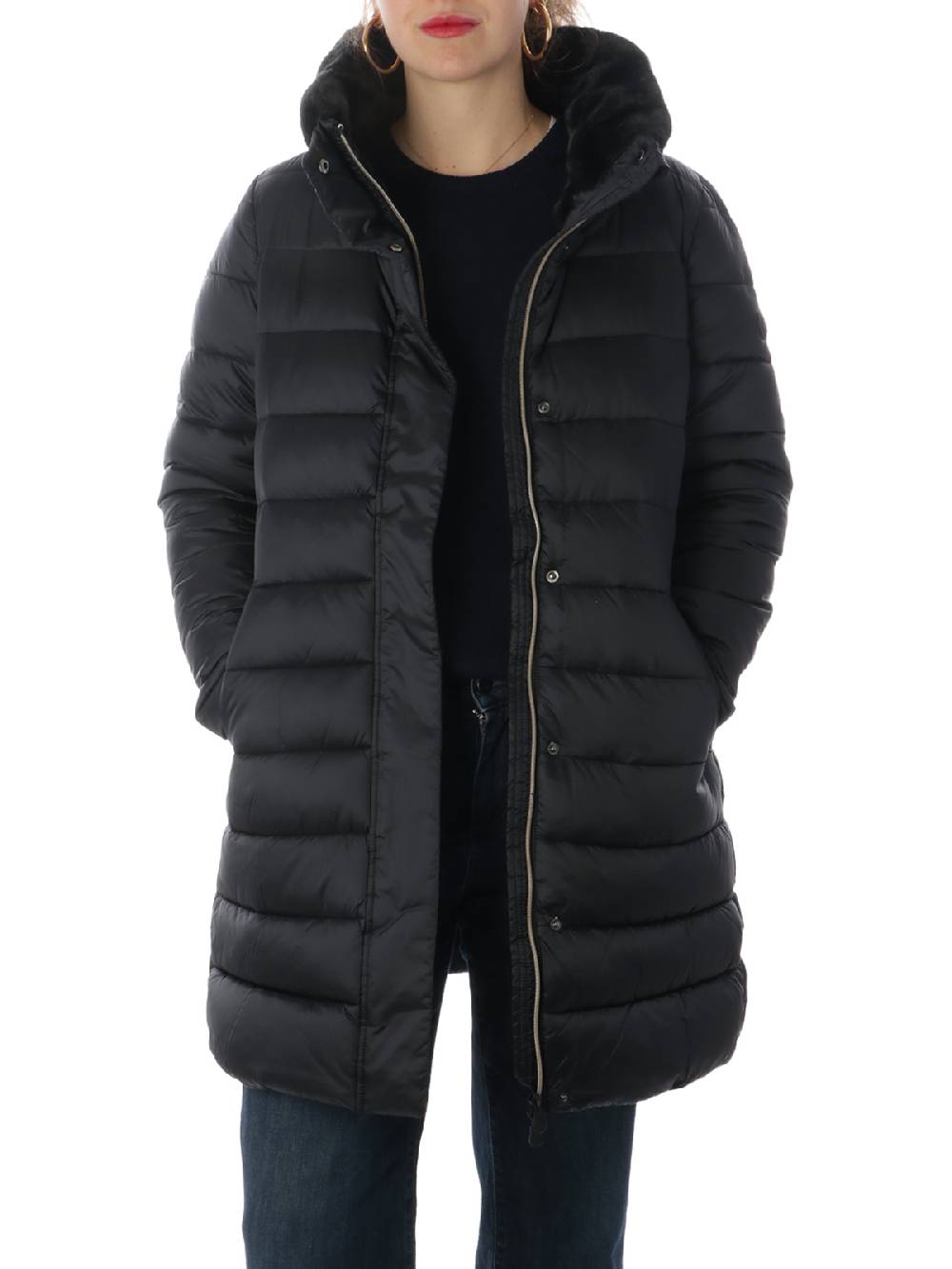 SAVE THE DUCK Cappotto Trapuntato Donna Dalea In Linea