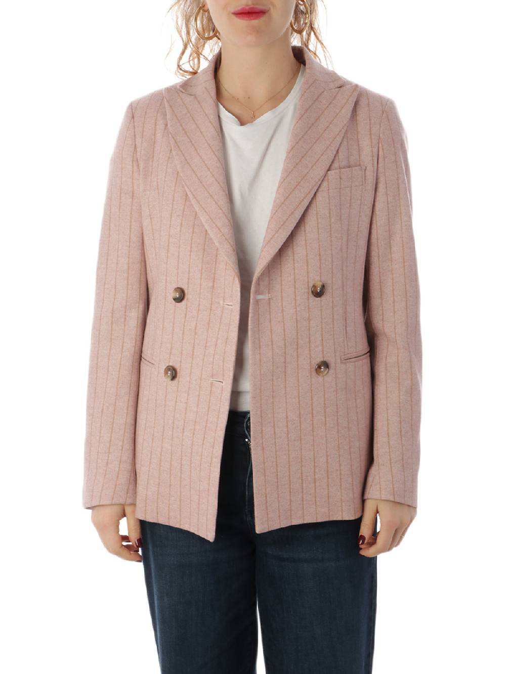 19.61 MILANO Blazer Donna Doppiopetto Diletta Promozione