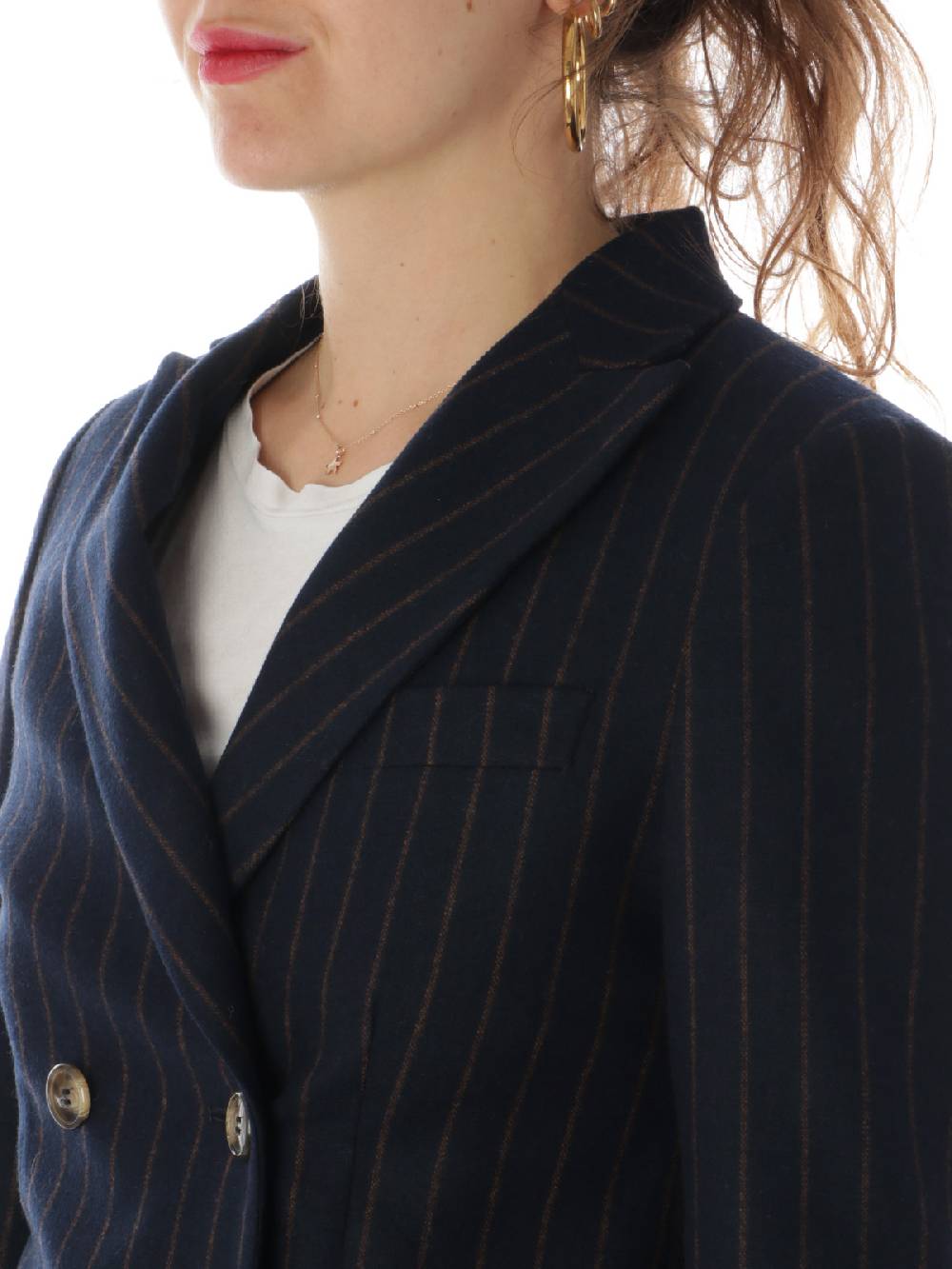 19.61 MILANO Blazer Donna Doppiopetto Diletta Spedizione Gratuita