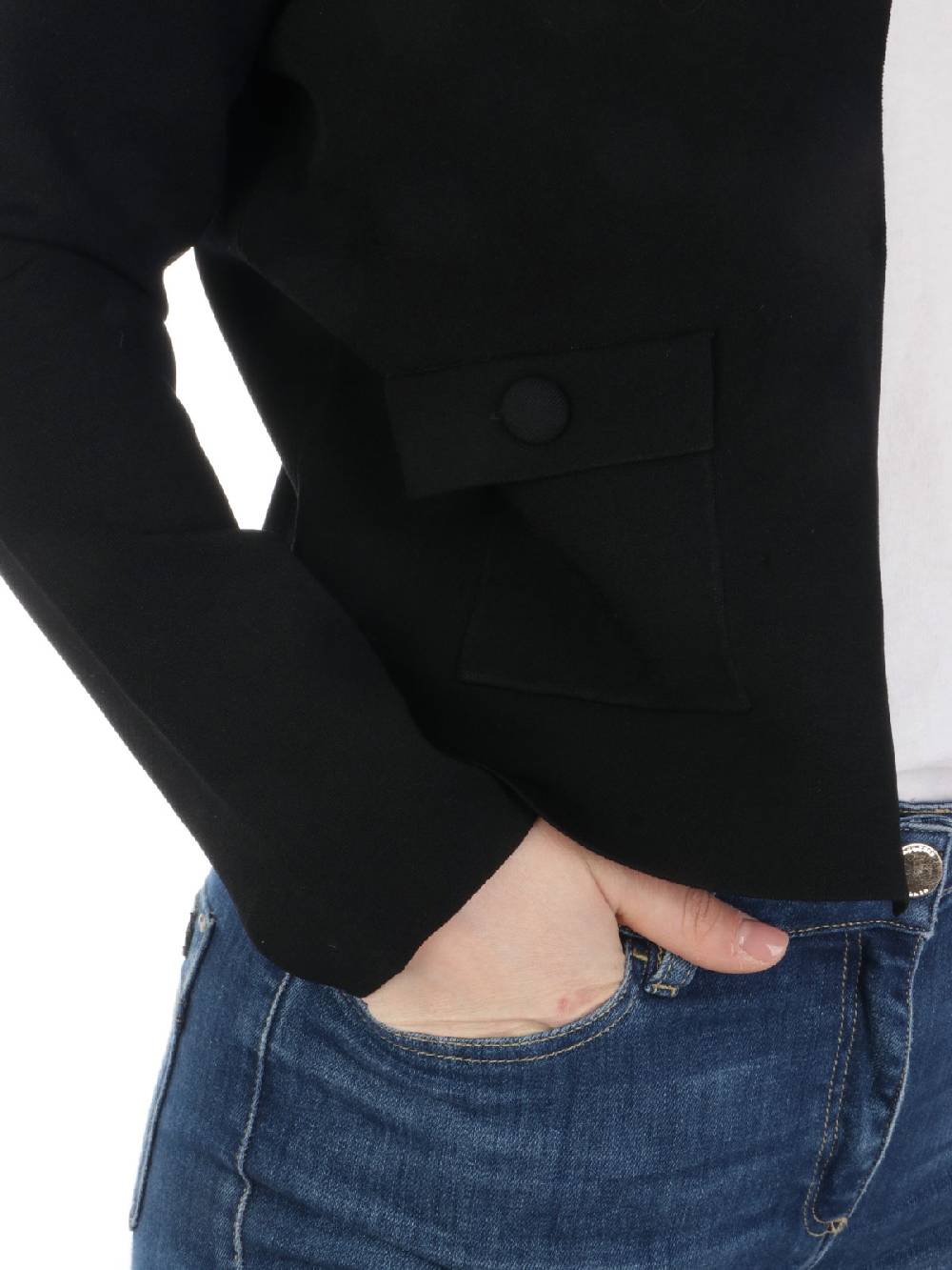 KANGRA Giacca Corta Donna Duble in Viscosa Offerta