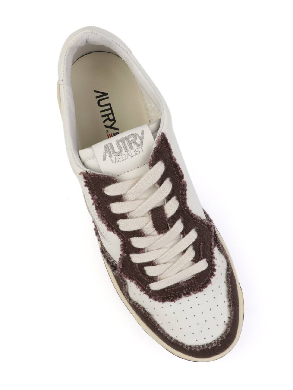 AUTRY Sneakers Uomo Medalist Low in Pelle e Tela Outlet
