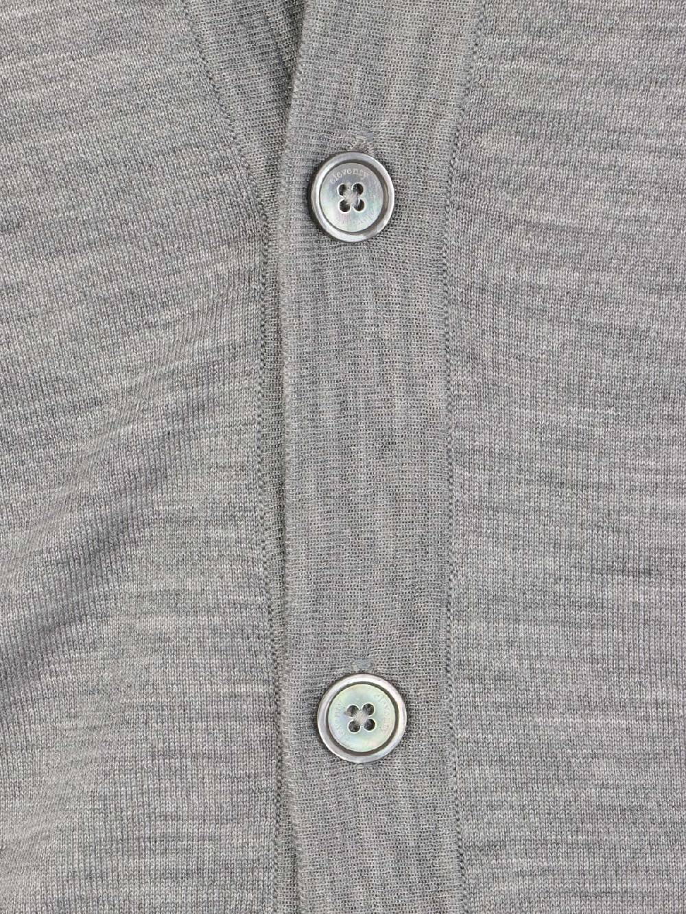 ELEVENTY Cardigan Uomo in Lana e Seta Qualità