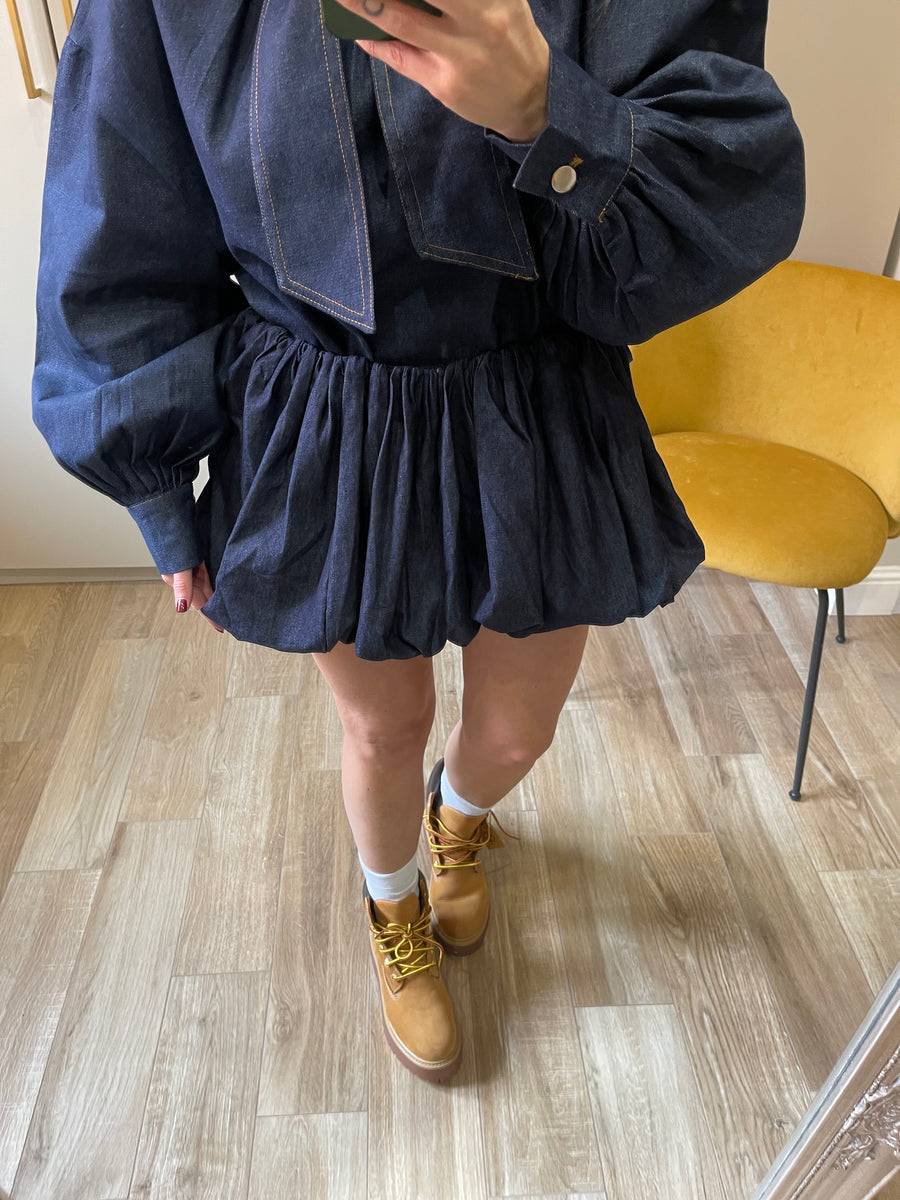 Lovely Sisters Gonna a pantaloncino in denim In Saldo