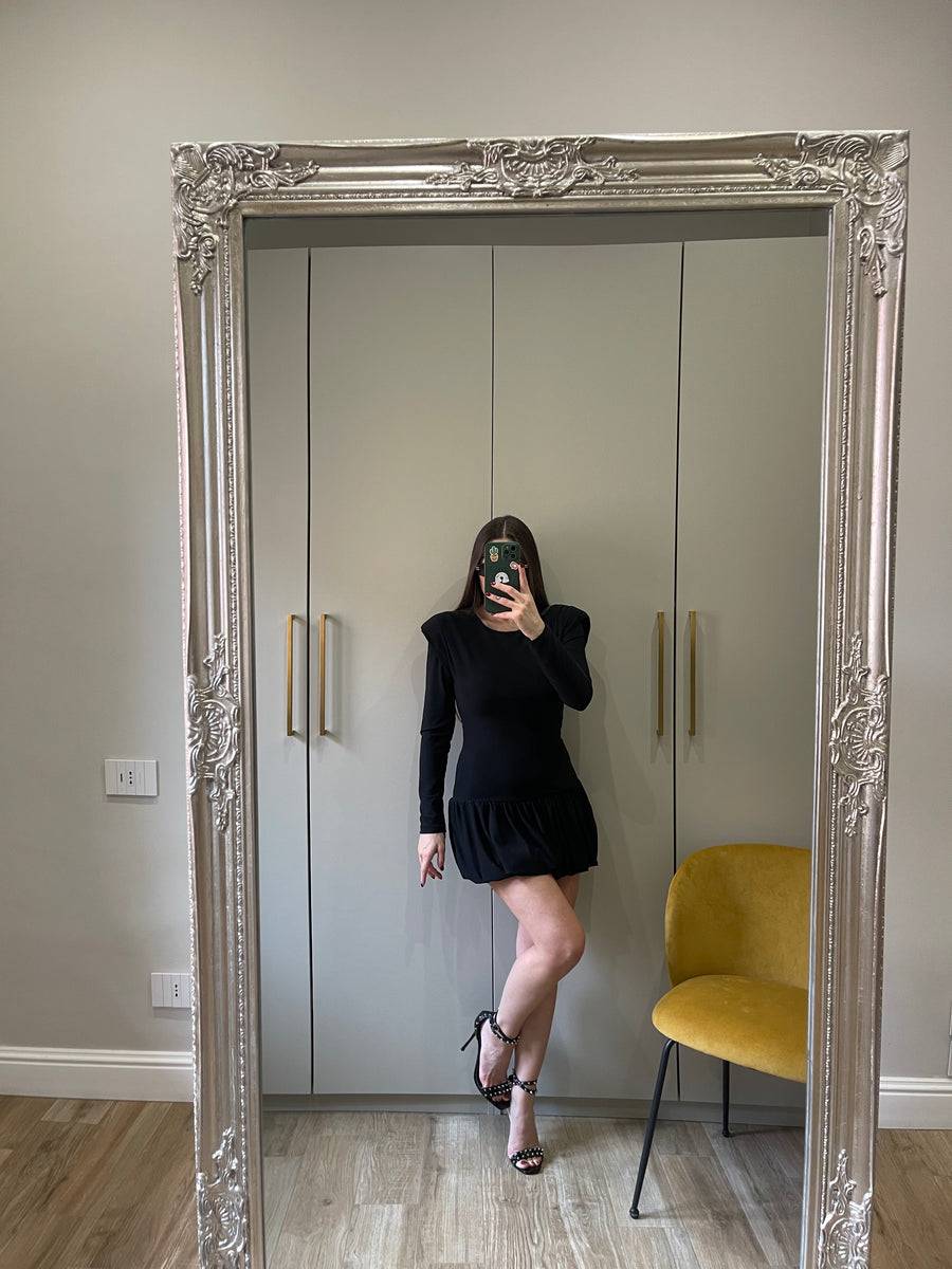 Lovely Sisters Abito Clarissa nero Shopping Online
