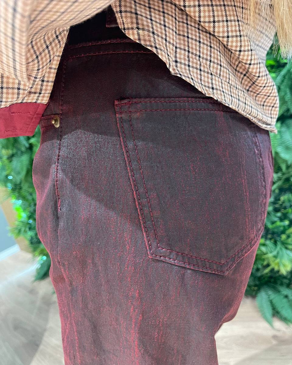 Lovely Sisters Jeans bordeaux Outlet