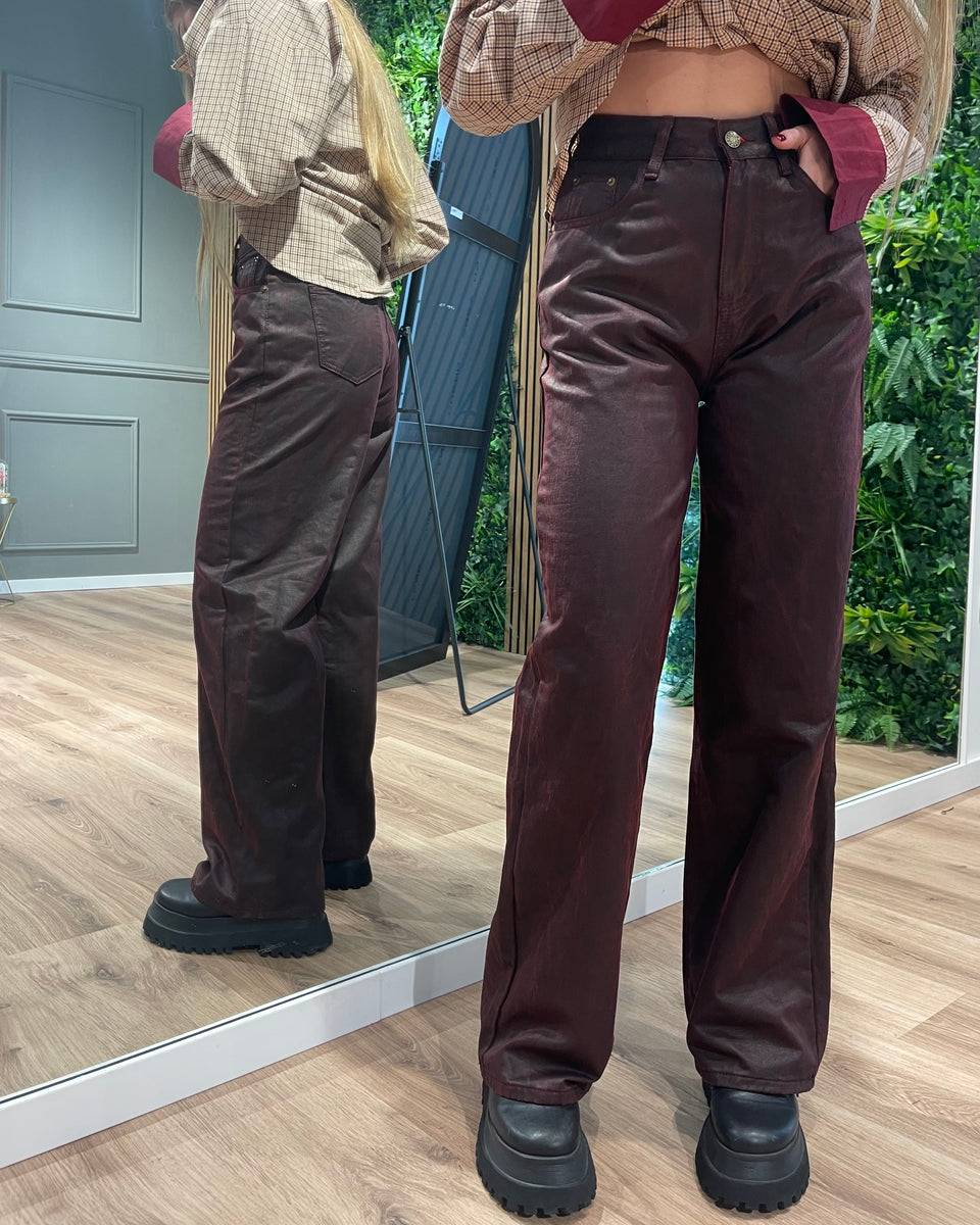 Lovely Sisters Jeans bordeaux Outlet