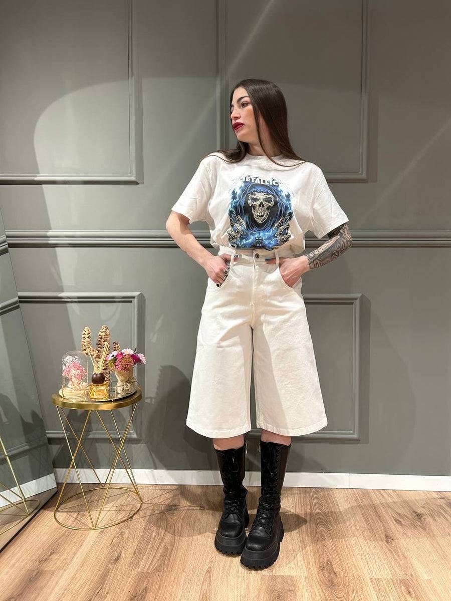 Lovely Sisters Bermuda Bianco Shopping online