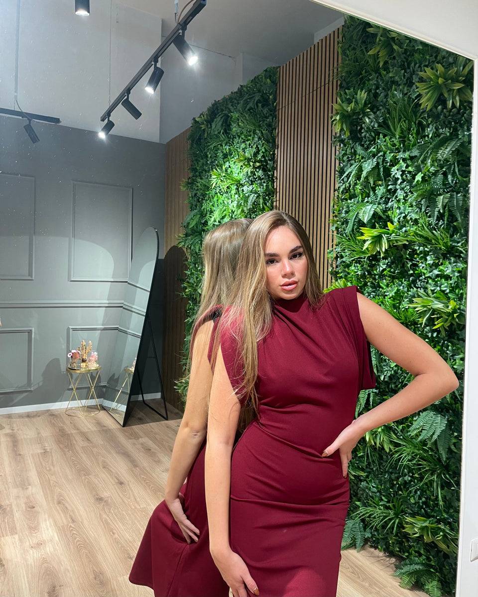 Lovely Sisters Abito Diana bordeaux Offerte
