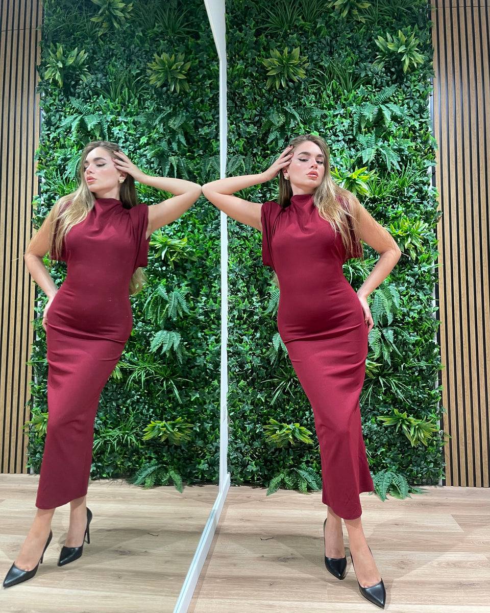 Lovely Sisters Abito Diana bordeaux Offerte