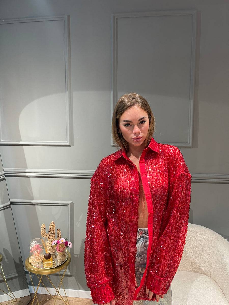 Lovely Sisters Camicia Nives rossa Super sconto