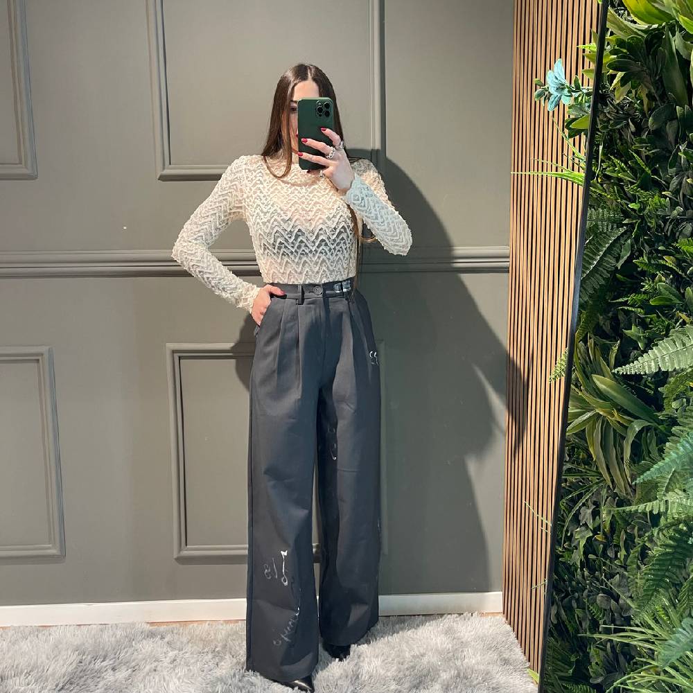 Lovely Sisters Pantalone painting Fino Al -60%