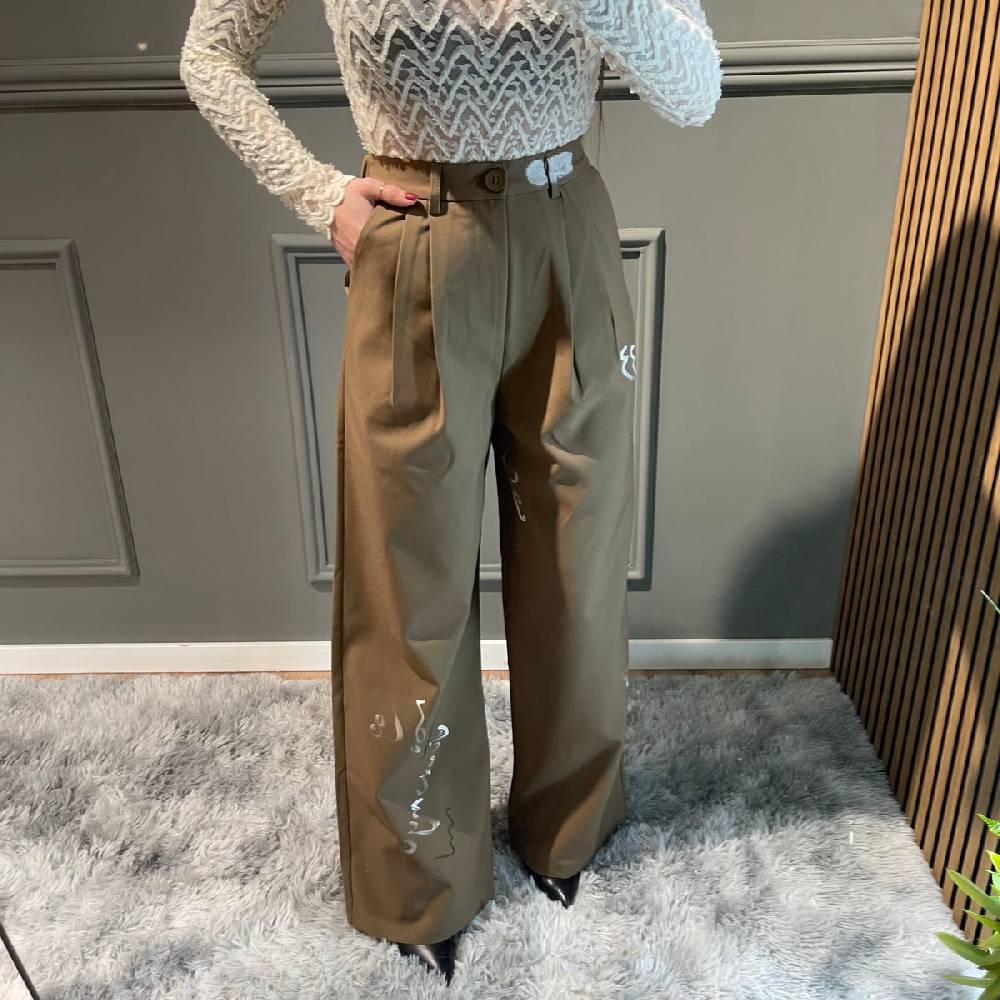 Lovely Sisters Pantalone painting Fino Al -60%