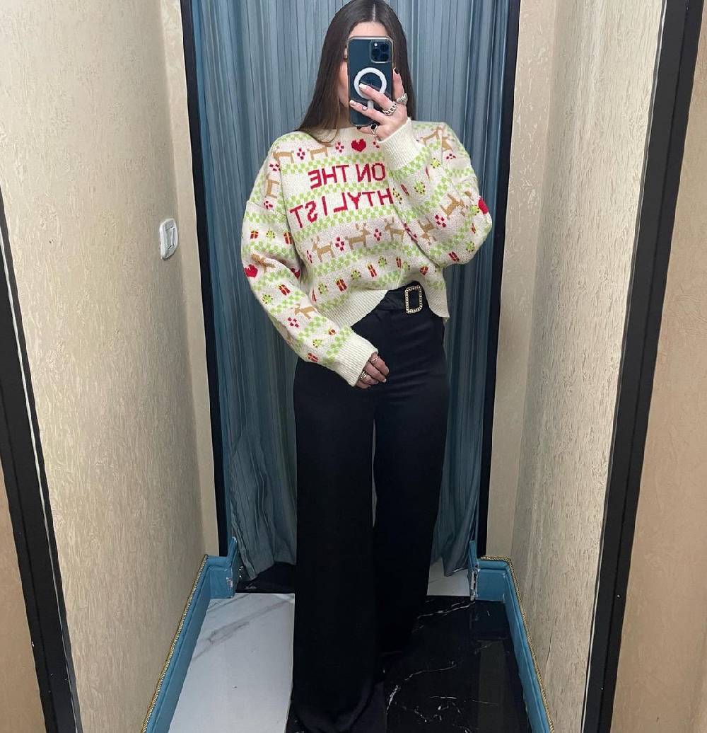 Lovely Sisters Pantalone effetto raso Vendita