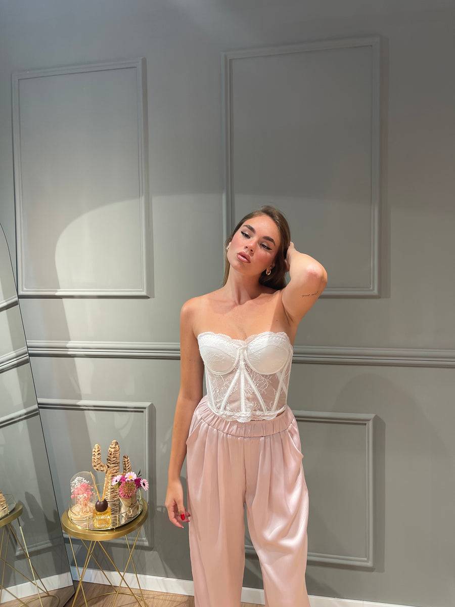 Lovely Sisters Corpetto Dafne Bianco Cyber Monday