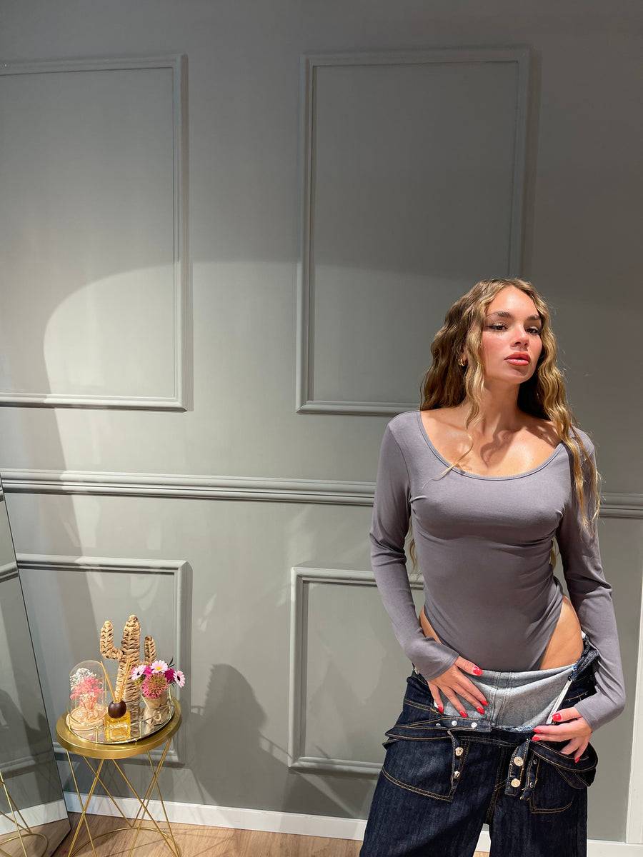 Lovely Sisters Body Anna grigio Offerte giornaliere