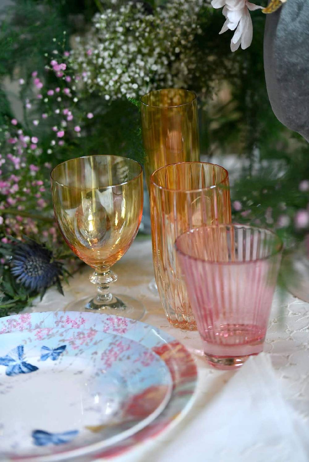 Luisa Beccaria Ambra Set Di Due Bicchieri Flauto Roseo I Più Venduti