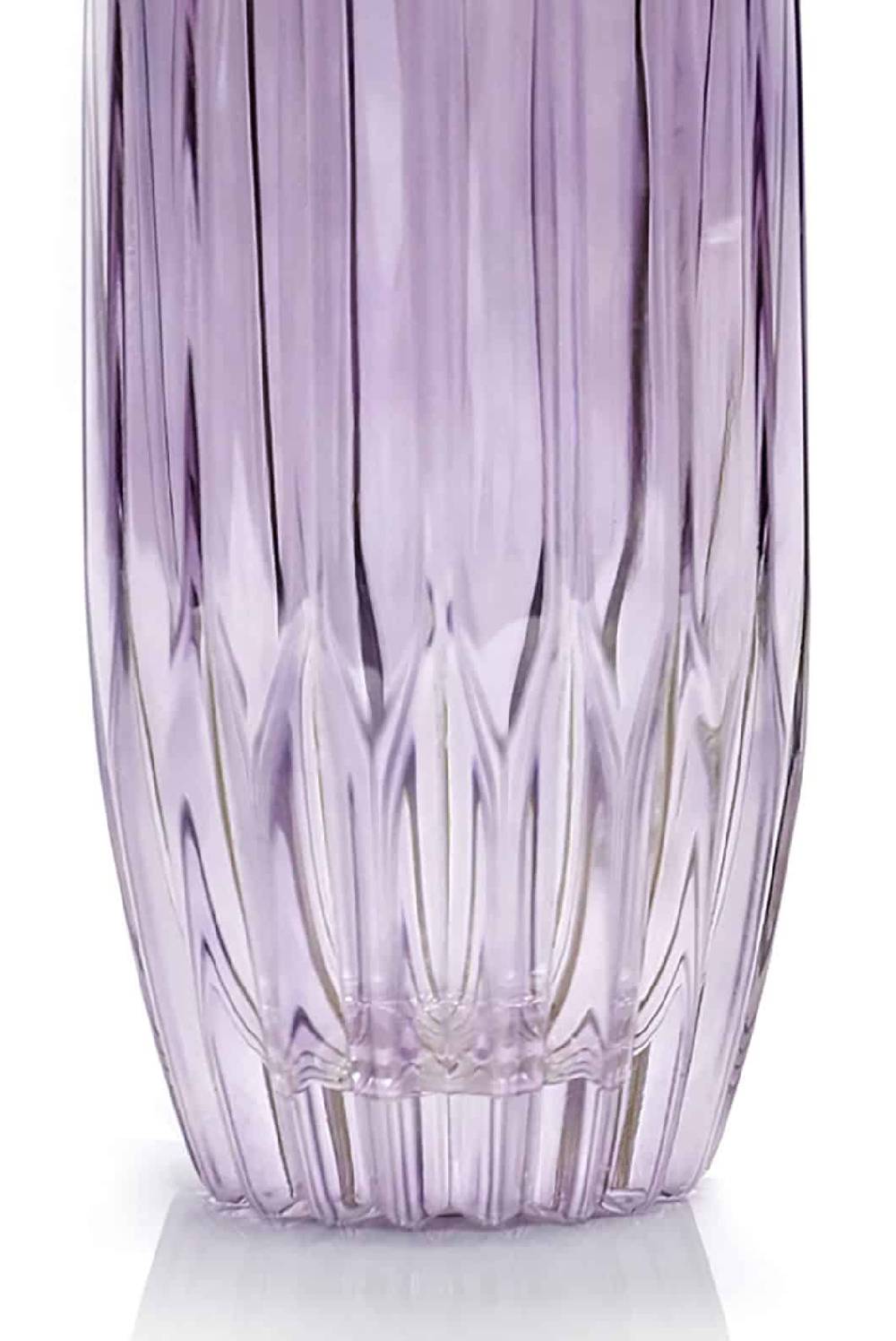 Luisa Beccaria Viola Set Di Due Grandi Bicchieri Tumbler Italy
