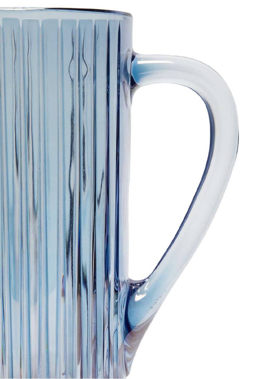 Luisa Beccaria Brocca Rigata Blu Prestige in Vetro Italia