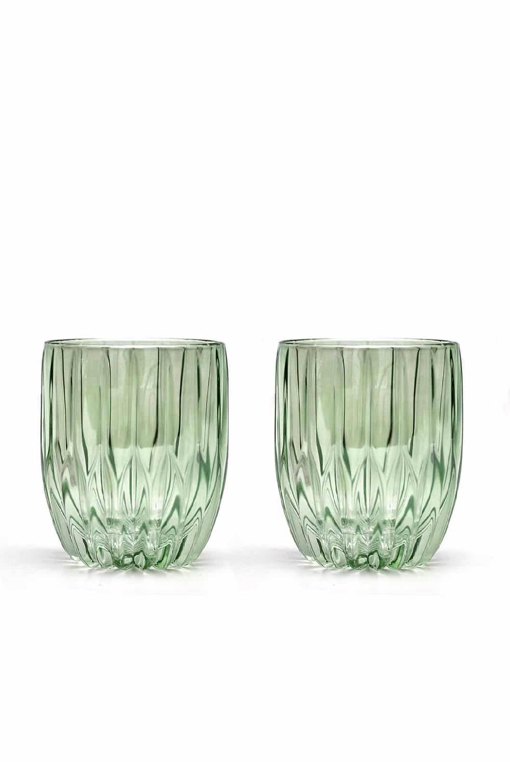 Luisa Beccaria Set Verde Di Due Piccoli Bicchieri Tumbler 2025