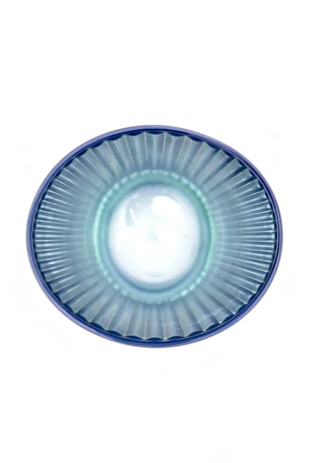 Luisa Beccaria Set Blu Di Due Bicchieri D'acqua Iside Qualità