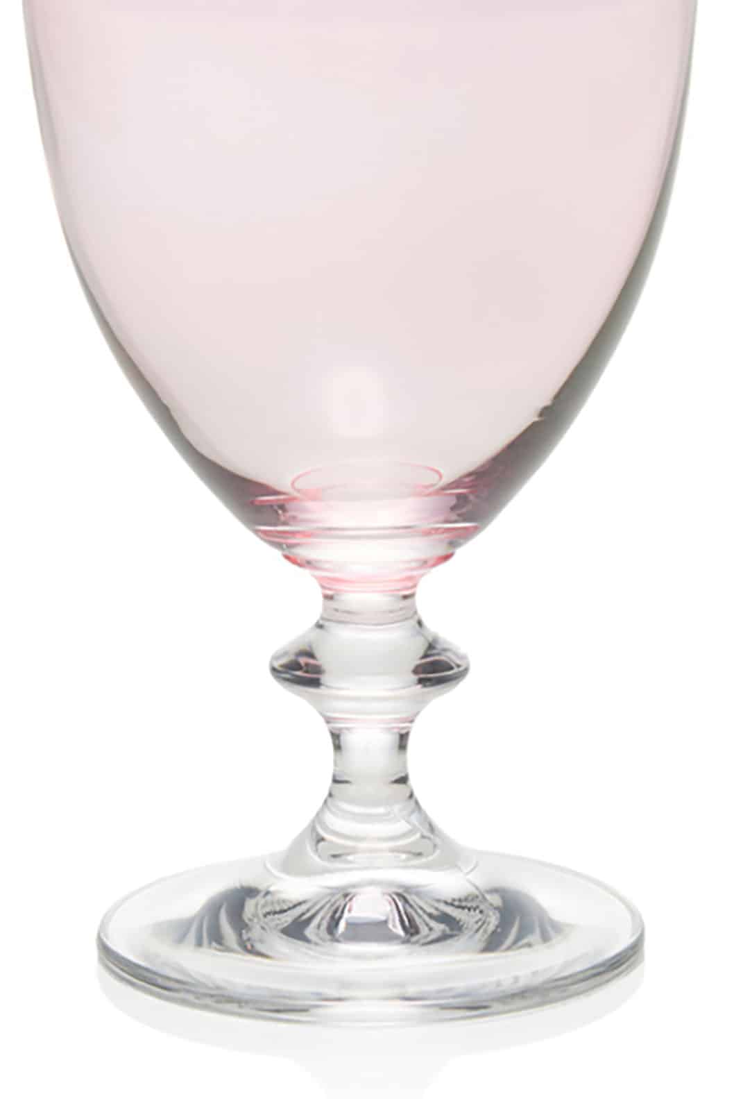 Luisa Beccaria Set Rosa Di Due Bicchieri Di Vino Rosato Fino Al -60%